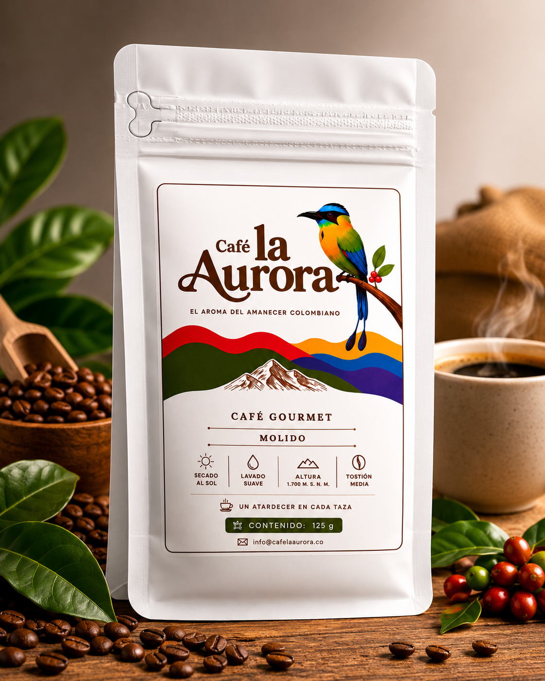 Café La Aurora 125 g Molido