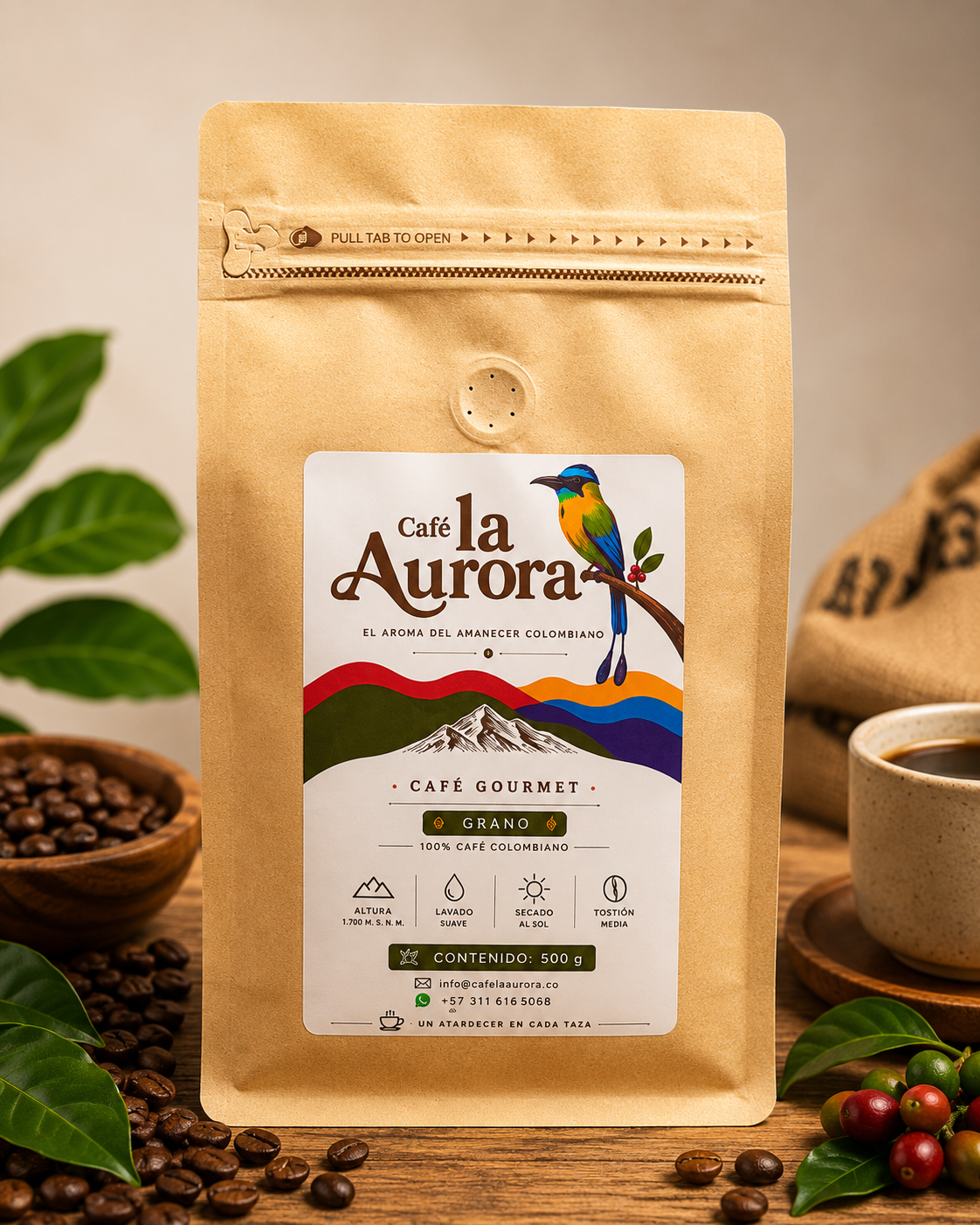 Café La Aurora 500 g Molido